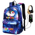 thumbnail image 3 of Anime Sanrio Cinnamoroll Backpack for Girl Student Bookbag Back To School Backpack Children Light Weight Bag Rucksack Mochilas, 3 of 5