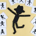 thumbnail image 3 of Juego De Rompecabezas Educativo De Juguete Stickman De Madera Con Extremidades Móviles, Material Didáctico Multifunción Para Observación Y Lógica, 3 of 7