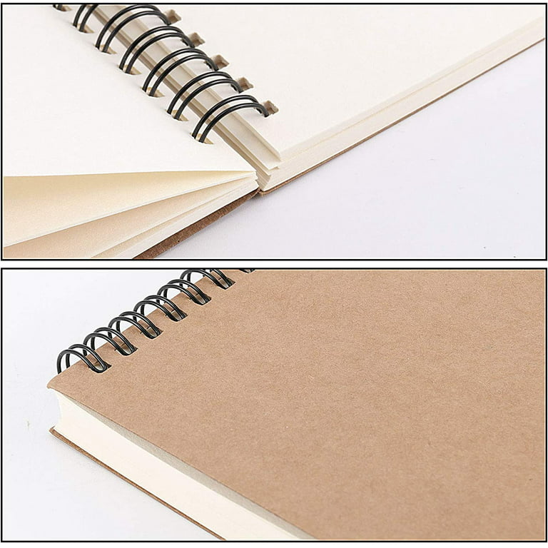 Sketchbook (Basic Small Spiral Kraft)