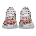 thumbnail image 5 of 4th Of July Shoes Truck America 1776 Print Sneakers Lightweight Comfortable Running Shoes for Men Women White Size 12, 5 of 7