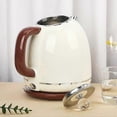 thumbnail image 4 of 220V Portable Electric Kettle 1.8L Stainless Steel Electric Tea Kettle Mini Household Water Boiler Home Kitchen Appliances, 4 of 5