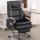 thumbnail image 2 of Mobile Leather Nordic Office Chair Recliner Editor Floor Metal Design Armchairs Relax Wheels Chaise De Bureau Office Furniture My Lux Decor Round, 2 of 33