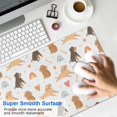 thumbnail image 4 of Long Mouse Pads for Desk,Dog Love Rainbow Desk Mats on Top Of Desks, Desk Mouse Pad Extra Large with 3mm Non-Slip Base and Stitched Edge for Gaming,Office,Work,Home 31.5"x15.7", 4 of 6