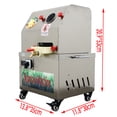 thumbnail image 2 of Electric Sugarcane Juicer Sugarcane Ginger Juice Extractor Juice Press Machine 3 Rollers 24VDC or 110VAC, 2 of 14