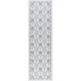 thumbnail image 3 of Transitional 2x8 Area Rug (2'3'' x 7'6'') Floral Ivory, Gray Indoor Runner Easy to Clean, 3 of 7