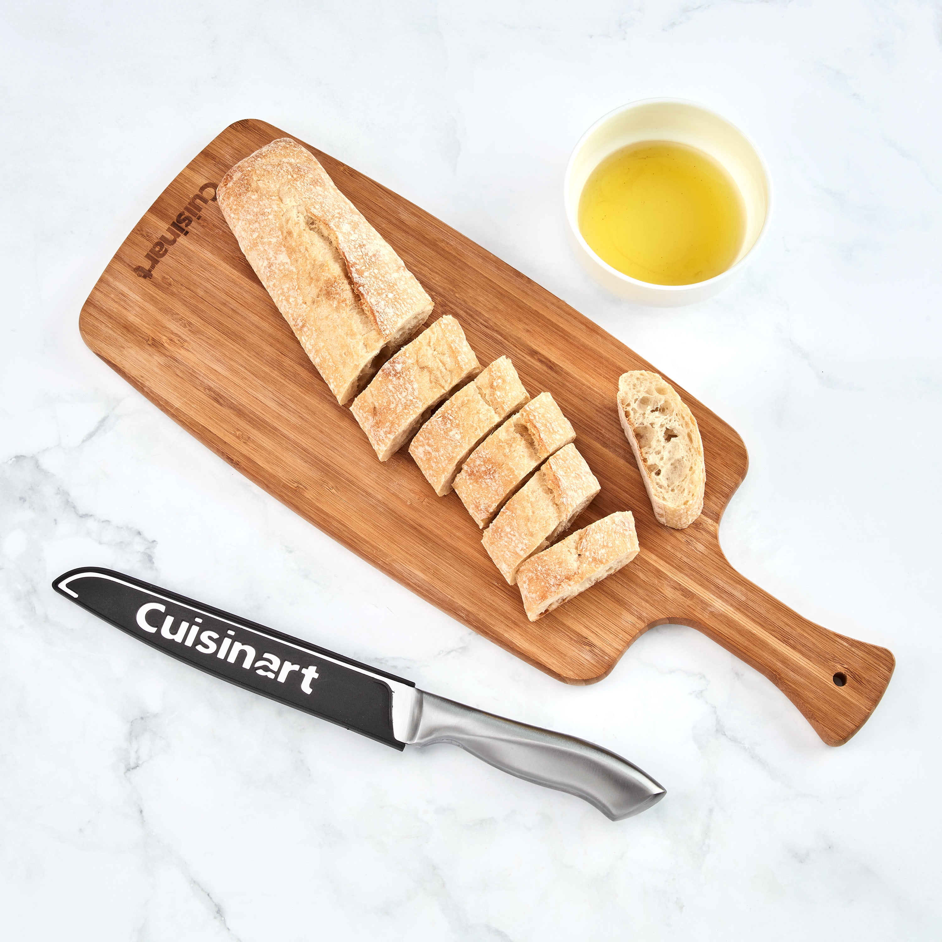 Cuisinart Classic Stainless Steel 8” Bread Knife with Blade Guard