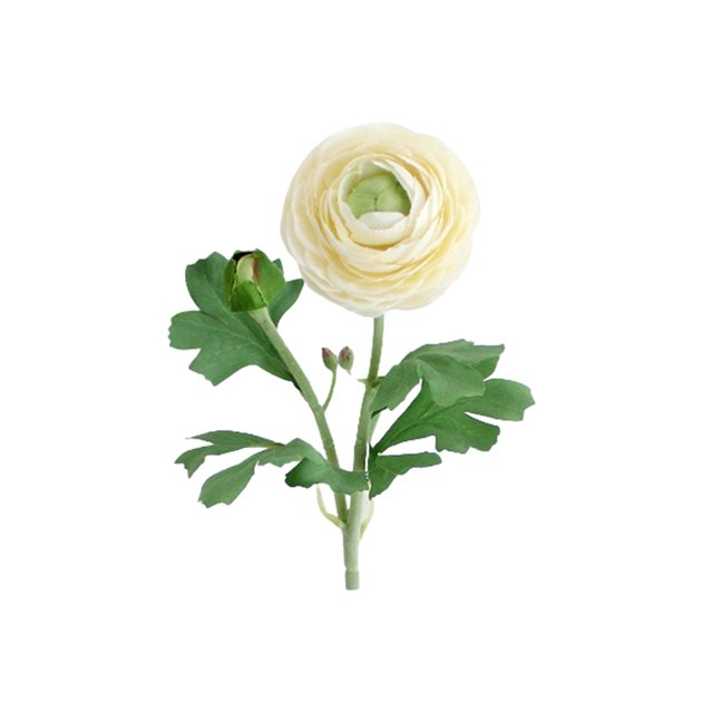 Moyic 2 paquetes/lote de flores artificiales de peonía realistas para la decoración de los amantes de los ramos de boda hechos a mano Decoración Blanco