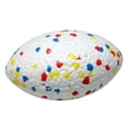 thumbnail image 1 of Greeniant Juguete de rugby para perros con rebote irregular y ETPU para juegos interactivos Bolas de juguete resistentes a mordeduras Suministros para perros rugby 14cm, 1 of 6