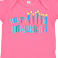 thumbnail image 4 of Inktastic Happy Hanukkah with candles Boys or Girls Baby Bodysuit, 4 of 5