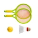 thumbnail image 4 of Juego de bádminton y tenis para niños, ligero, juguete interactivo para padres e hijos. Verde, 4 of 9