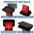 thumbnail image 3 of 1Set 2AWG,4AWG,6AWG 120A Embedded Plug Mounting Panel with Dust Cover,Red, 3 of 6
