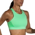 thumbnail image 2 of Brooks Women's 3 Pocket Sports Bra- Neo Green - 40 C/D, 2 of 2