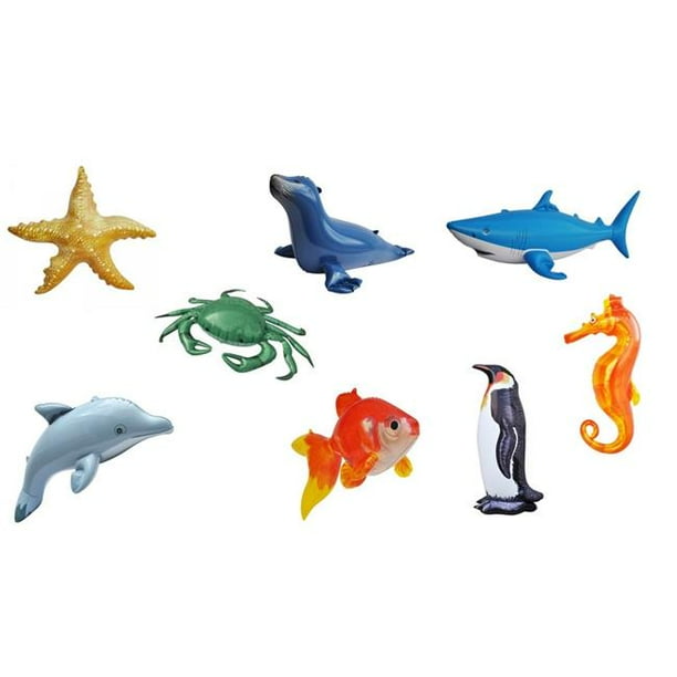 Jet Creations JCD042 Inflatable Sea Life Animals Set