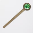 thumbnail image 2 of Saint Patrick's Day Lace Bookmark in Antique Bronze - a Stylish Reading Accessory for Book Lovers, 2 of 5