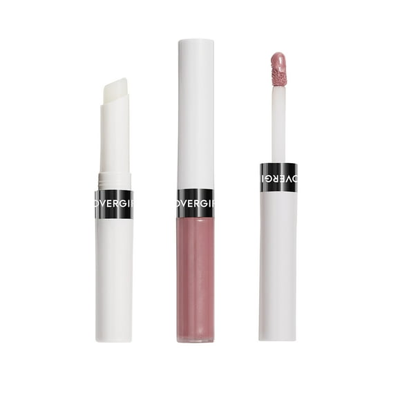 COVERGIRL Outlast All-Day Lip Color Liquid Lipstick and Moisturizing Topcoat, Longwear, Light Cool, Stays On All Day, Moisturizing Formula, Cruelty Free, Easy Two-Step Process