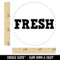 thumbnail image 2 of Fresh Fun Text Self-Inking Rubber Stamp Ink Stamper - Purple Ink - Small 3/4 Inch, 2 of 7