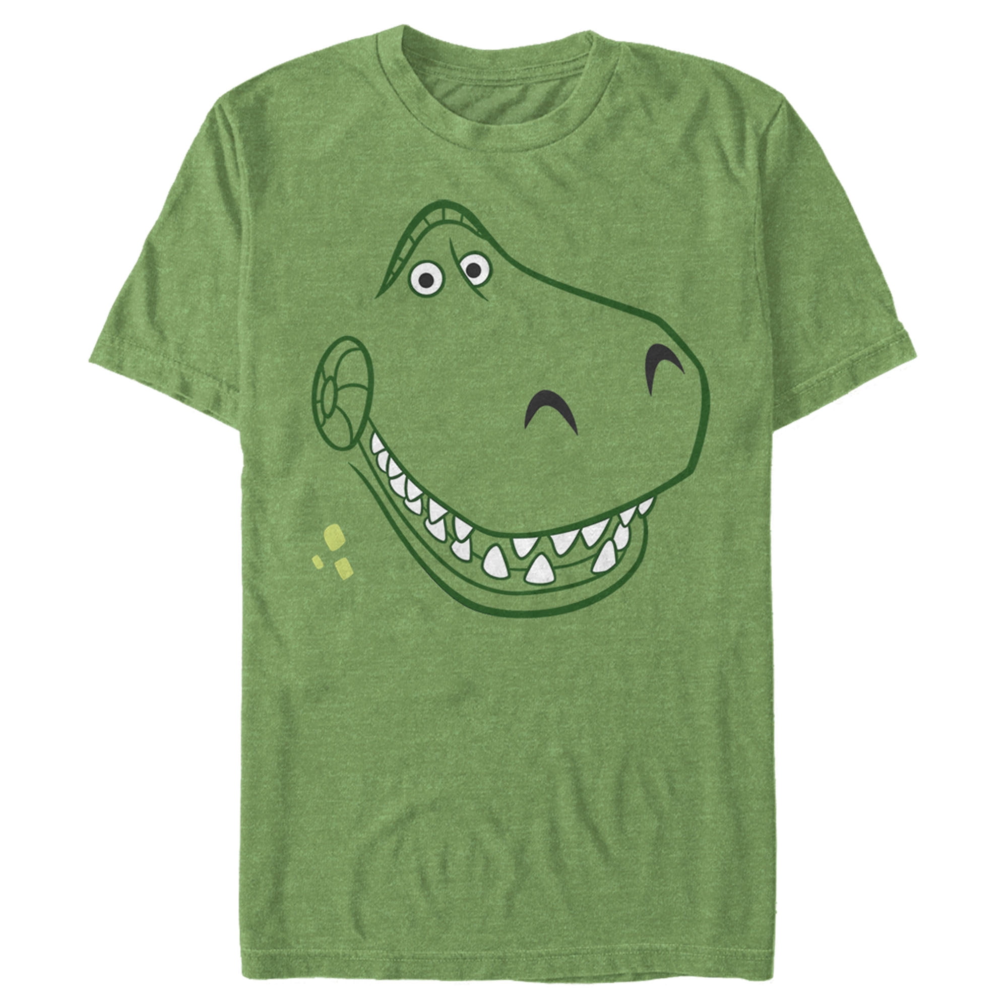 Toy Story Men's Grinning Rex Face T-Shirt - Walmart.com - Walmart.com