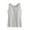 Gray, variant on Kaemgyyd Summer Tops for Women Soft Comfy Sleeveless Crew Neck Pajama Shirt Solid Color Button Casual Basic Sleepwear Built in Bra