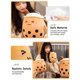 thumbnail image 2 of AIXINI Boba Plush Stuffed Bubble Tea Plushie Cartoon Milk Tea Cup Pillow Soft Kawaii for Kids, 2 of 4