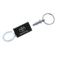 thumbnail image 2 of Toyota Anodized Aluminum Valet Key Chain (Black), 2 of 3