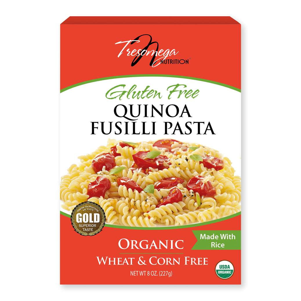 Tresomega Nutrition Organic Quinoa Fusili Pasta
