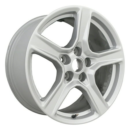 Kai 18 X 8.5 Reconditioned OEM Aluminum Alloy Wheel  All Painted Silver  Fits 2016 - 2021 Chevrolet Camaro