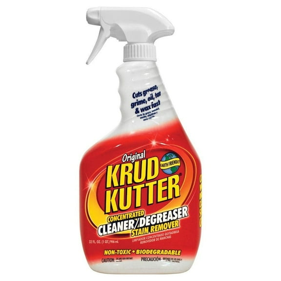 Krud Kutter Cleaner and Degreaser Wood Cleaners - 32 oz. Bottle 2 Pack
