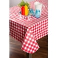 thumbnail image 5 of Design Imports Red Check Vinyl Tablecloth 60X84, 5 of 5