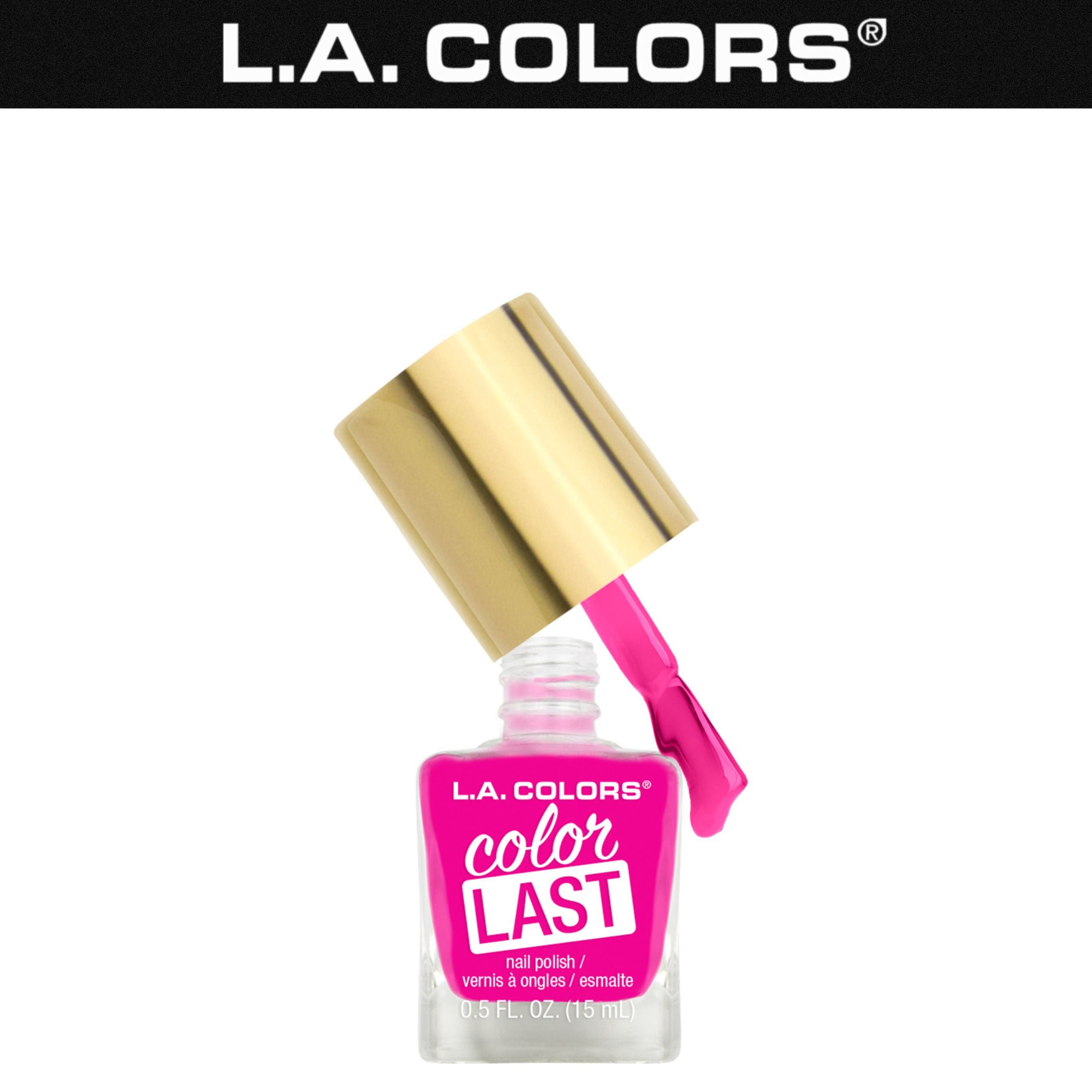 L.A. COLORS Color Last Nail Polish, Everlasting, 0.5 fl oz