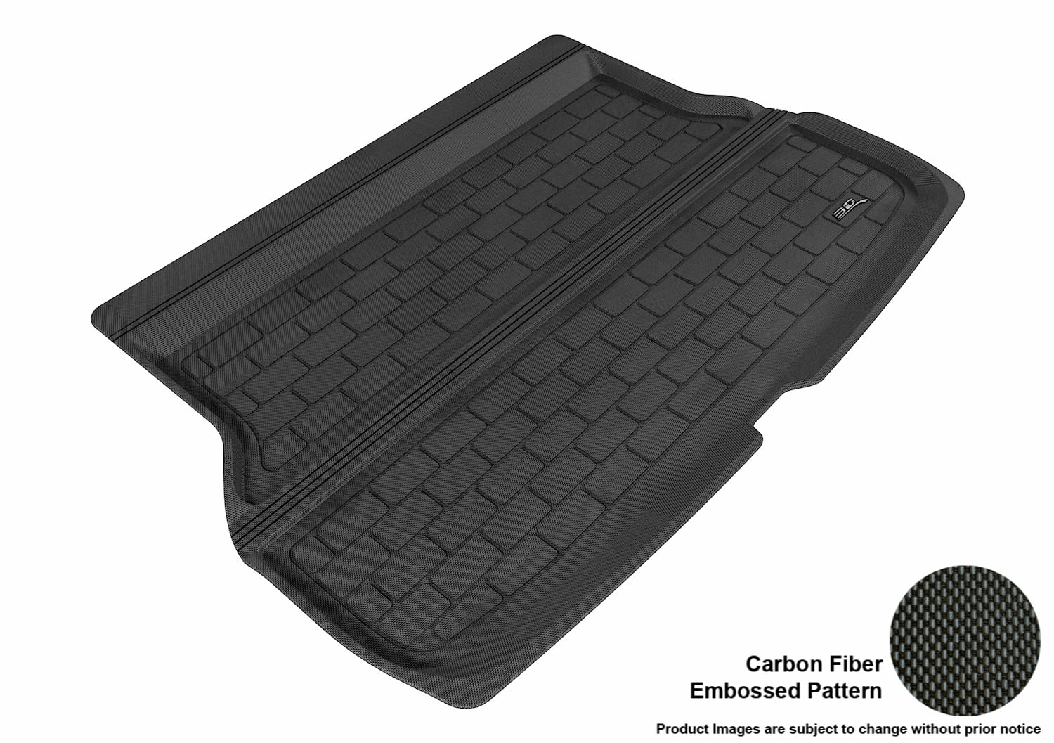 Photo 1 of 3D MAXpider 2013-2017 Acura RDX All Weather Cargo Liner in Black with Carbon Fiber Look