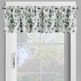 thumbnail image 2 of Ambesonne Eucalyptus Window Valance, Cold Leaves Marble Print, 54" X 18", Pale Reseda Green Grey, 2 of 4