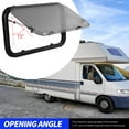thumbnail image 3 of External Exit Window, 75 Opening Angle RV Push Out Window Double Layer Acrylic Glass  for Campervans, 3 of 8