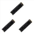 thumbnail image 1 of 3X M.2 NVME PCI-e PCIE X4 X8 X16 A 6 Puertos 3.0 SATA Tarjeta Adaptadora Riser ASM1166 Chasis Servidor PC Tarjeta de ExpansióN de Computadora, 1 of 5