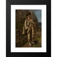 thumbnail image 2 of Antoni Gramatyka 18x24 Black Modern Framed Museum Art Print Titled - Portrait of a Highlander Boy (1878), 2 of 5