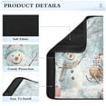 thumbnail image 4 of WOBOGO Snowman Next To A Sleigh Full Of Presents Seat Belt Cover 2 Piece Soft Comfort Driving Shoulder Pad Suitable for All Cars and Backpacks, 4 of 8