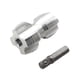 thumbnail image 2 of Kit de roscado de tubos de PVC, abridor de accesorios, dispositivo de roscado portátil, rosca de hardware Aluminio, 2 of 9