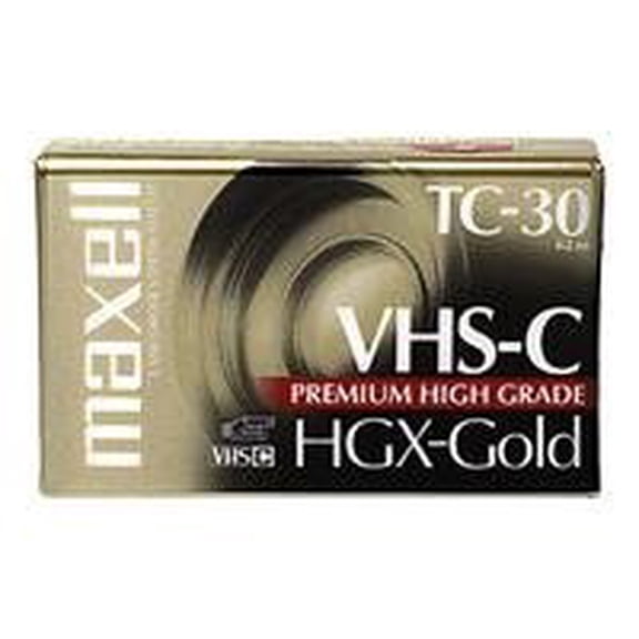 Maxell HGX-Gold TC-30 - VHS-C tape - 1 x 30min