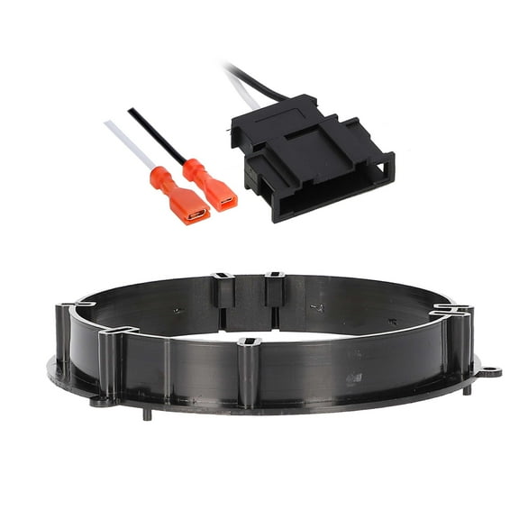 Metra 82-Vw1 Aftermarket Speaker Adapter And Speaker Wire Harness Combo Kit For Volkswagen 1998-2015 (Front Location) (Black)