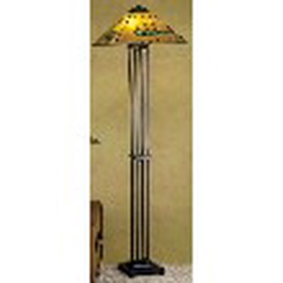 Meyda Tiffany 27854 Stained Glass / Tiffany Floor Lamp From The Martini Mission Collection
