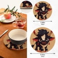 thumbnail image 3 of Cartoon Baby Cow Pot Holders Trivets Set of 2 Cotton Hot Pads Mats for Hot Dishes Pots Pans Kitchen Cooking 7" 9.5", 3 of 7