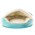 thumbnail image 3 of Precious Tails Plush Corduroy And Sherpa Lined Pet Dog Bed, 3 of 13
