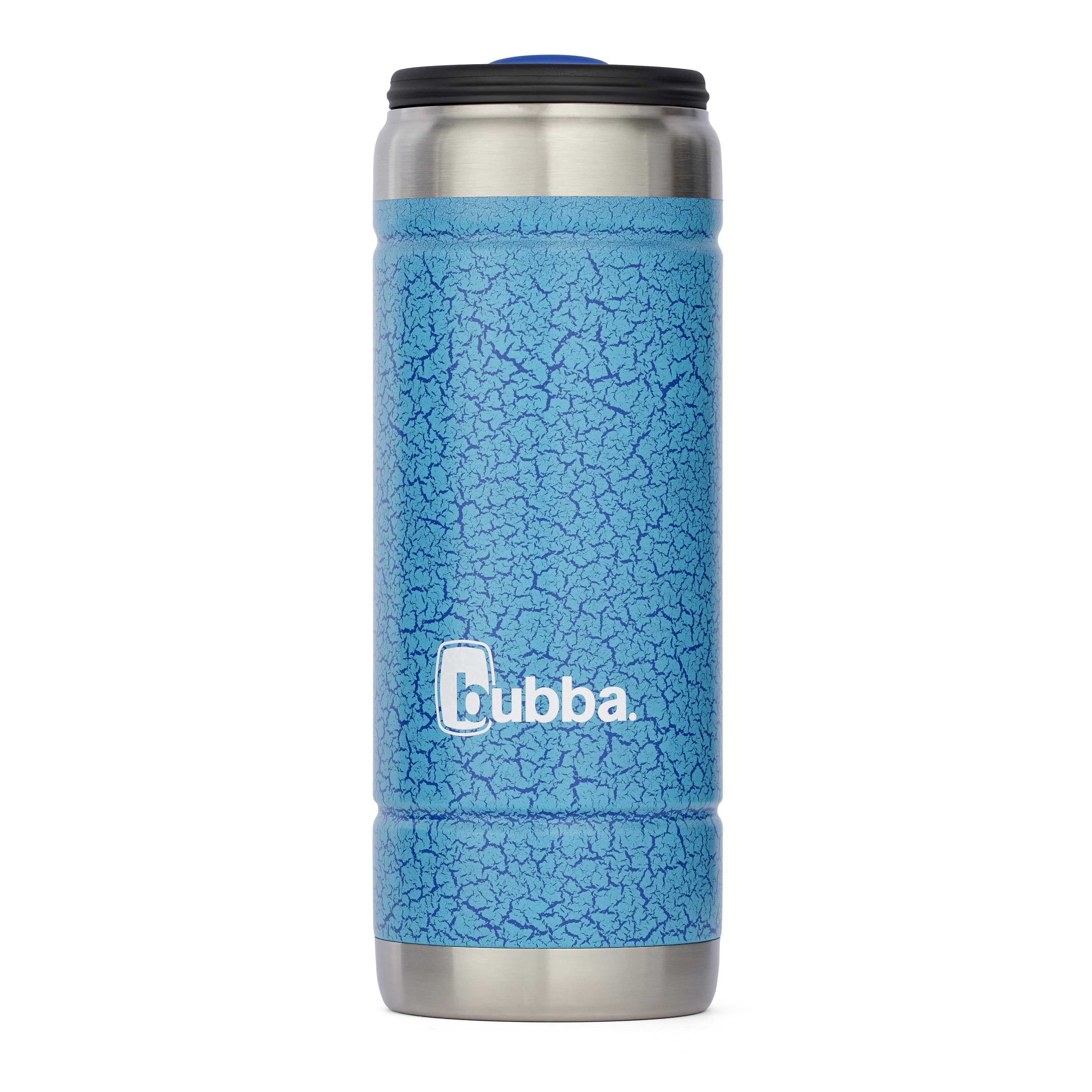 bubba Trailblazer Barware Stainless Steel Tumbler Crackle Pool Blue, 18