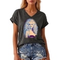 thumbnail image 3 of JINGTIAN Dolly Women's Graphic Tee Vintage Country Music T-Shirt Western Nashville Shirt Short Sleeve Crew Neck Concert Fan Top, 3 of 6