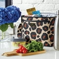 thumbnail image 2 of Fit + Fresh Mapleton Lunch Bag for Women, Lunch Cooler Tote, Reusable Insulated Lunch Bag, Leopard, 2 of 8