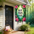 thumbnail image 2 of ddioayh Garden Flag Double Sided Mothers Day Outdoor Decoration Reversible For Yard Porch Home With Flowers Heart Designs Happy Mothers Day Gift, 2 of 6