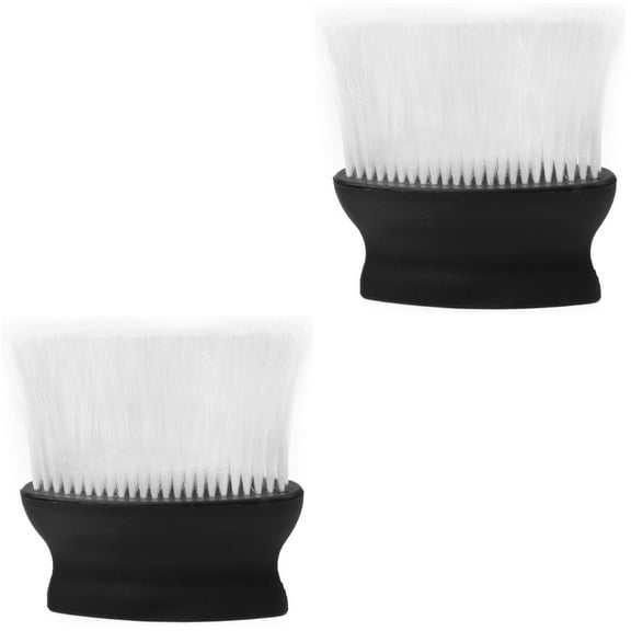 Set of 2 Haircut Brush Unbraider Barber Duster Tools Hairbrush Salon Neck Face Man