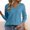 Light Blue, variant on Only Moment Blue Long Sleeve Knit Sweater Tops V Neck Long Sleeve Tops Fall Winter Clothes Crewneck Cozy Outfits Pullover S