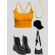 thumbnail image 5 of Tops Mujer Deportivo O Casual Blusa Croptop Tirantes, 5 of 5