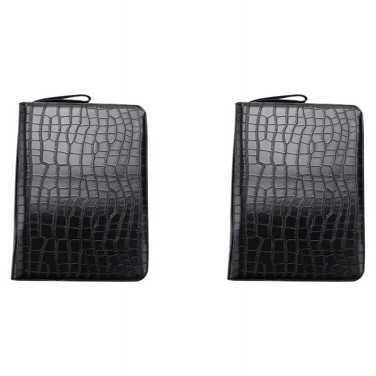 Cross Black Leather Double Pen Case - Protective Pouch For Fine Writing Instruments