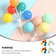 thumbnail image 5 of 4 unids bollo de plástico postre topper decorativo cupcake topper creativo pastel recoger, 5 of 5